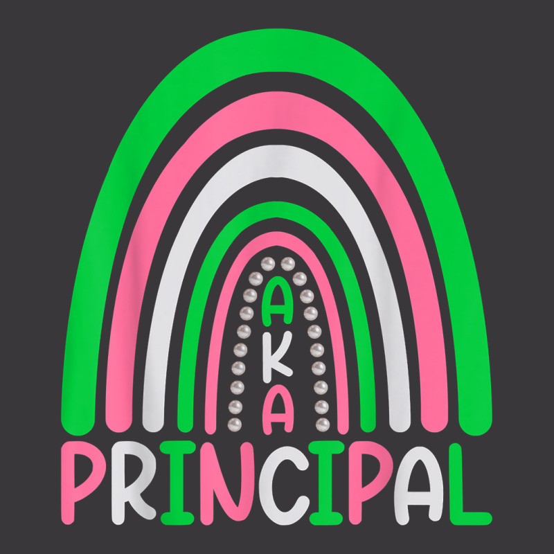 Principals Cute Rainbow Aka Principal Funny T Shirt Ladies Curvy T-Shirt by cm-arts | Artistshot