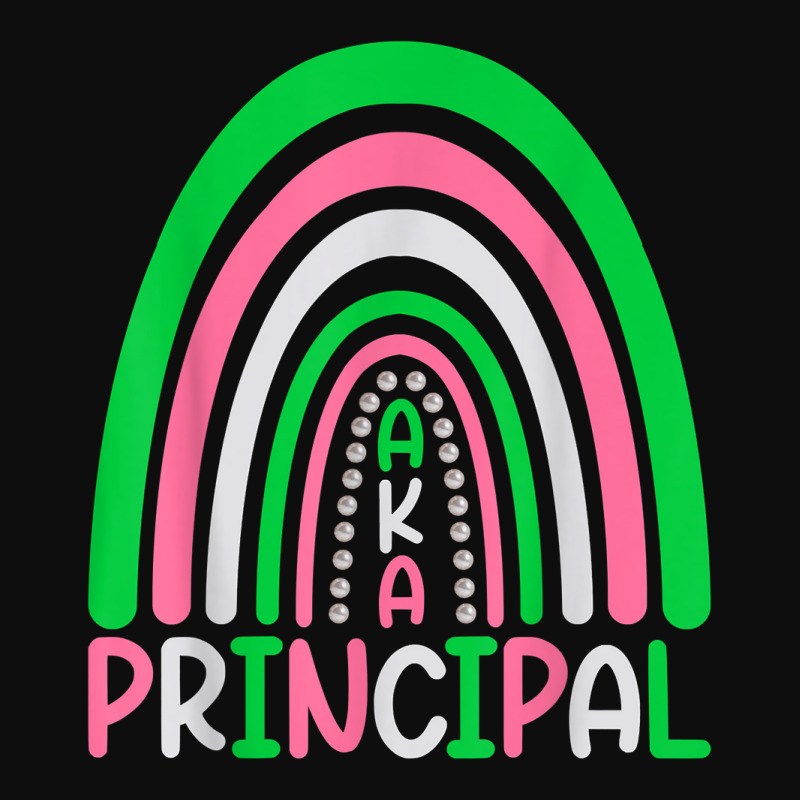 Principals Cute Rainbow Aka Principal Funny T Shirt Crop Top by cm-arts | Artistshot