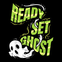 Ready Set Ghost Instead Of Ready Set Go Spirit On Halloween Adjustable Cap | Artistshot