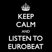 Keep Calm And Listen To Eurobeat Adjustable Cap | Artistshot