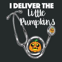 Obgyn Halloween I Deliver The Little Pumpkins Women's Triblend Scoop T-shirt | Artistshot