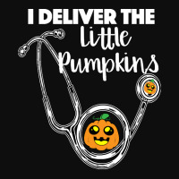 Obgyn Halloween I Deliver The Little Pumpkins Crop Top | Artistshot