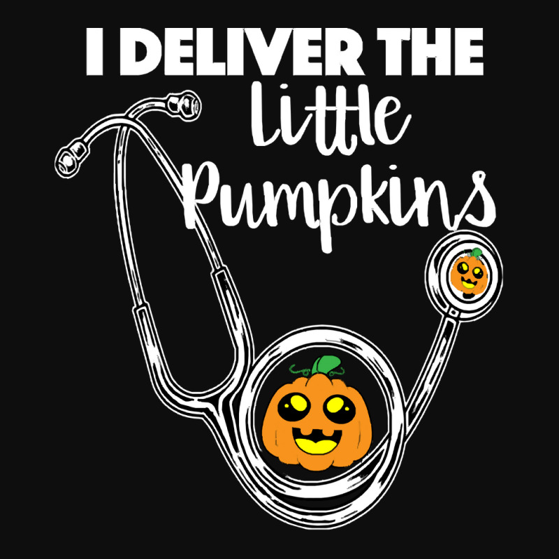 Obgyn Halloween I Deliver The Little Pumpkins Crop Top by kelpfee | Artistshot