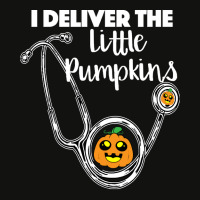 Obgyn Halloween I Deliver The Little Pumpkins Scorecard Crop Tee | Artistshot