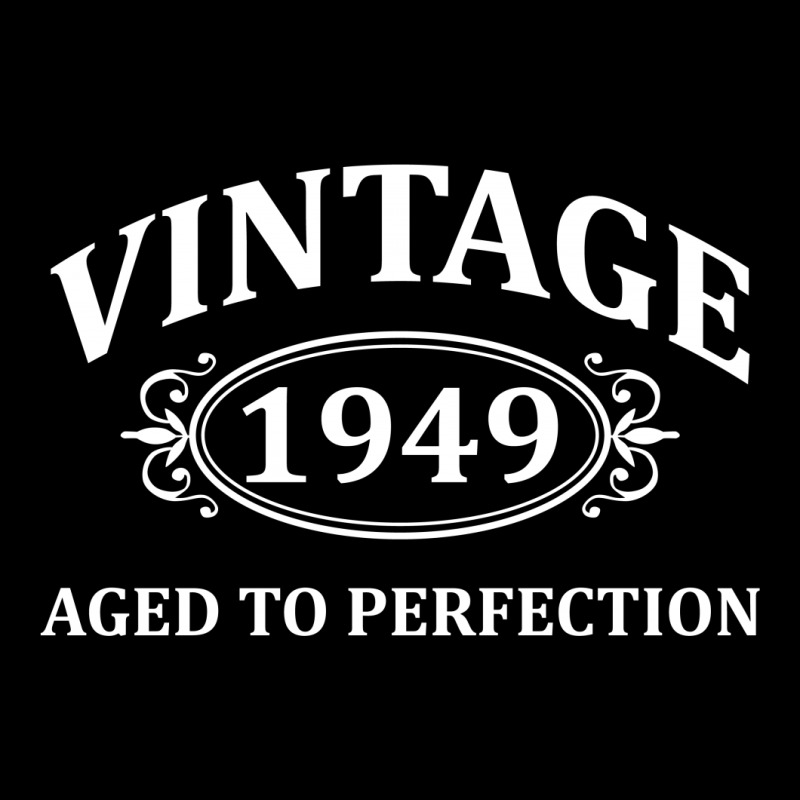 Vintage 1949 Aged To Perfection Zipper Hoodie | Artistshot