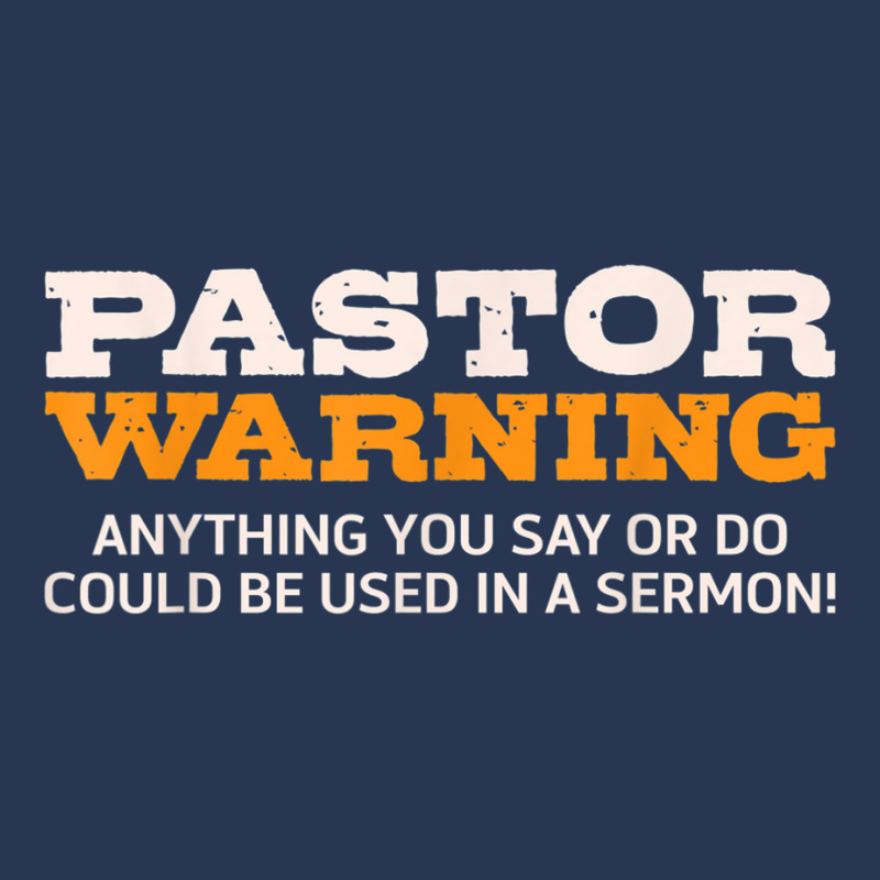 Pastor Warning Anything You Say Be Used In Sermon Gift Ladies Denim Jacket by MaraRojas | Artistshot