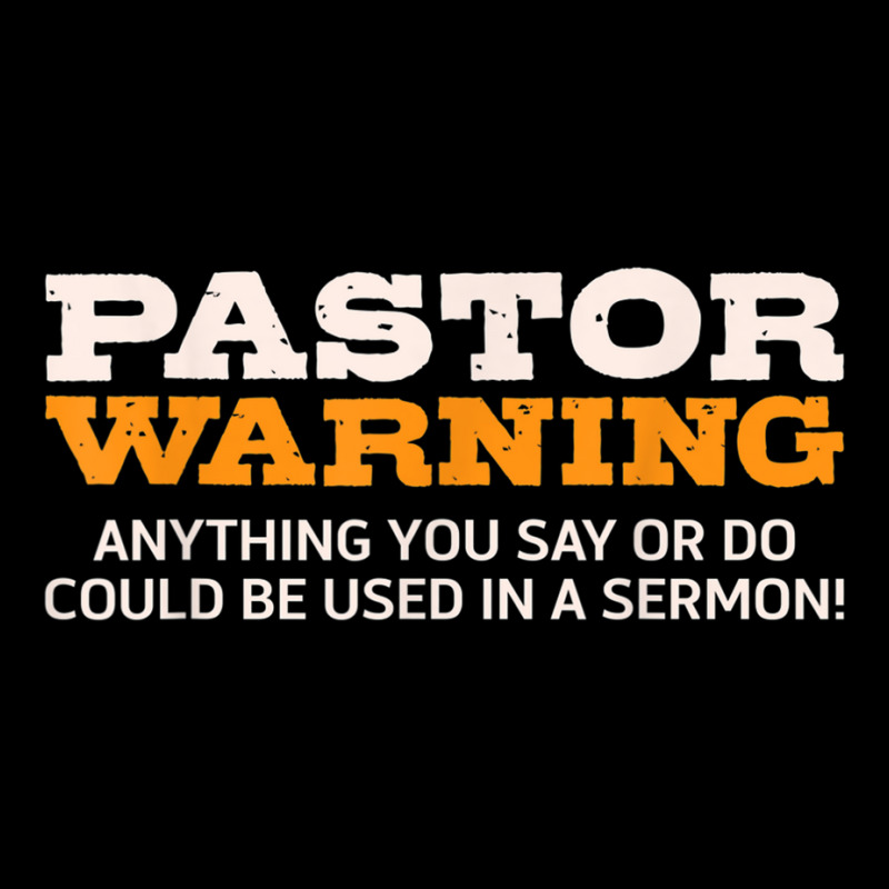 Pastor Warning Anything You Say Be Used In Sermon Gift Cropped Sweater by MaraRojas | Artistshot