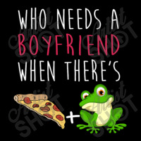 Who Needs A Boyfriend Frog Pizza Long Sleeve Shirts | Artistshot