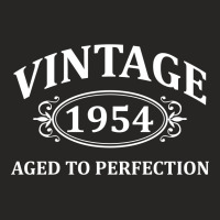 Vintage 1954 Aged To Perfection Ladies Fitted T-shirt | Artistshot