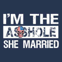 I'm The Asshole She Married Pullover Hoodie Men Denim Jacket | Artistshot