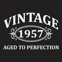 Vintage 1957 Aged To Perfection T-shirt | Artistshot