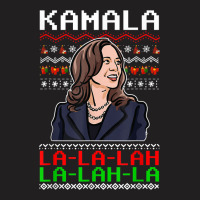 Santa Kamala Ugly Christmas Sweater Meme Kamalalala T-shirt | Artistshot