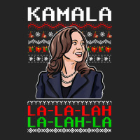 Santa Kamala Ugly Christmas Sweater Meme Kamalalala 3/4 Sleeve Shirt | Artistshot