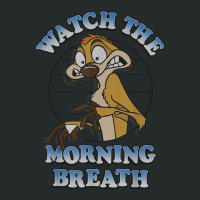 Funny Lion And King Timon Watch The Morning Breath Women's Triblend Scoop T-shirt | Artistshot