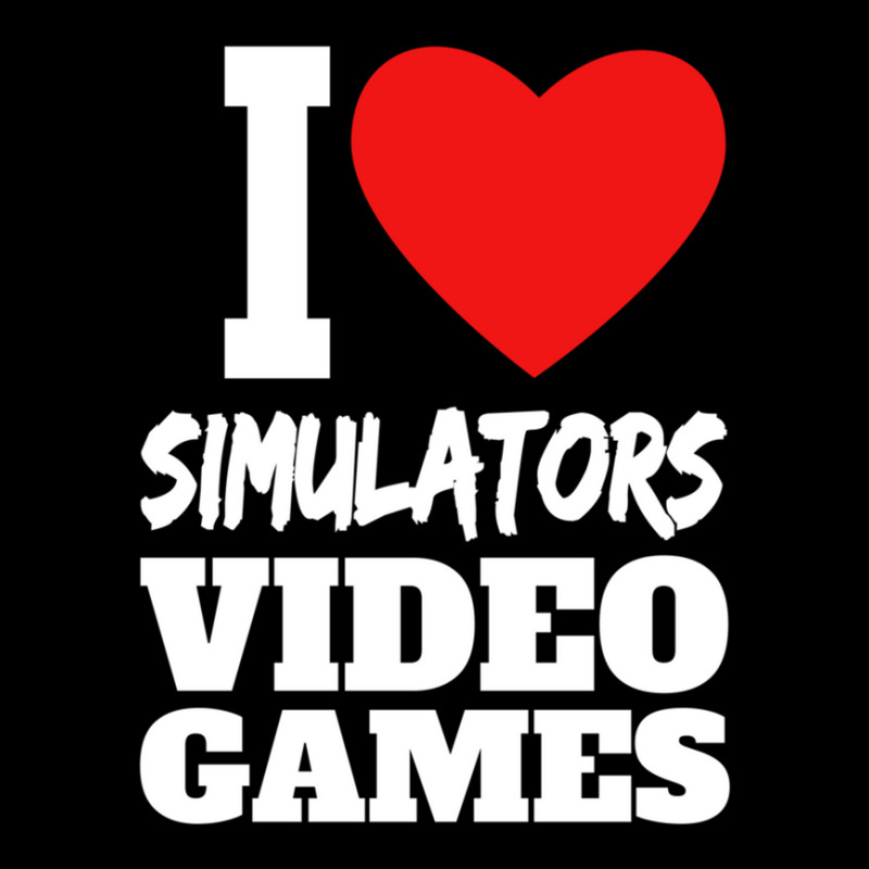 I Love Simulators Video Games Adjustable Cap by DebbieElliott | Artistshot