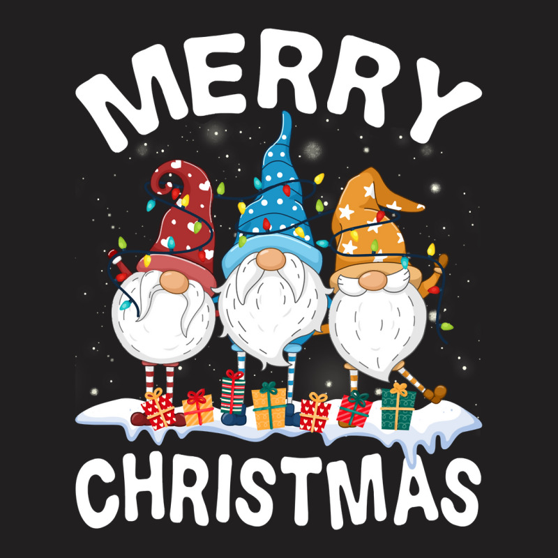 Merry Christmas Gnomes Squad Xmas Gnome Lover Cute Gnomies Sweatshirt T-shirt | Artistshot