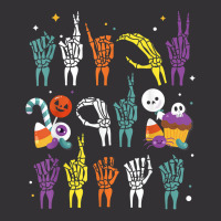 Trick Or Treat Asl Hands American Sign Language Halloween T Shirt Vintage Hoodie And Short Set | Artistshot