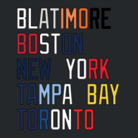 Al East Team Locations And Colors 1 Crewneck Sweatshirt | Artistshot