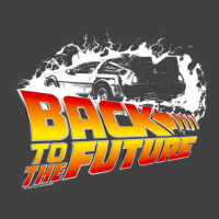 Back To The Future - Delorean White Stencil Fan Art Vintage T-shirt | Artistshot