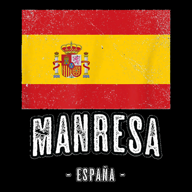 Manresa Spain Es Flag City Top Bandera Ropa Women's V-Neck T-Shirt by kevinnichols | Artistshot