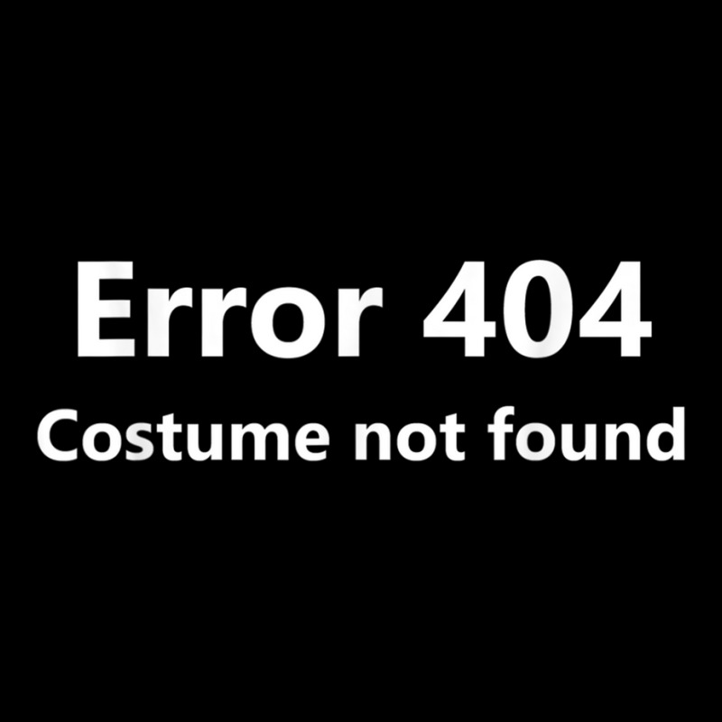 Error 404 Costume Not Found Funny Lazy Halloween Men's 3/4 Sleeve Pajama Set | Artistshot