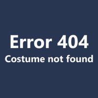 Error 404 Costume Not Found Funny Lazy Halloween Men Denim Jacket | Artistshot