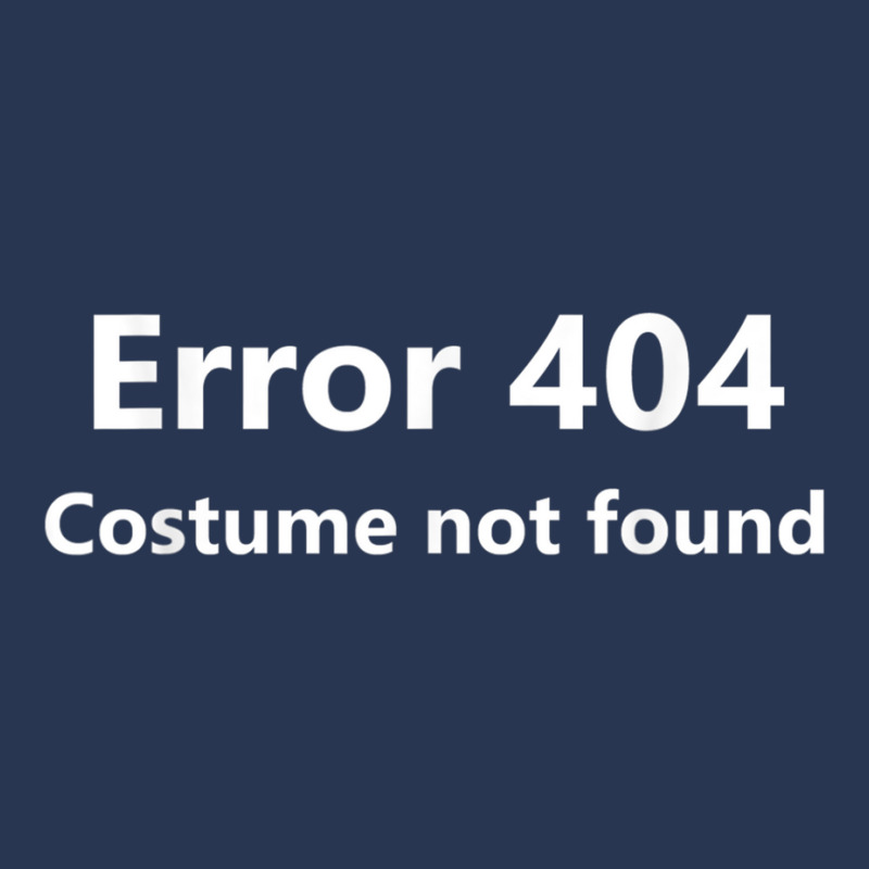 Error 404 Costume Not Found Funny Lazy Halloween Men Denim Jacket | Artistshot