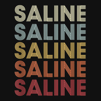 Saline Michigan Saline Mi Retro Vintage Text Tote Bags | Artistshot