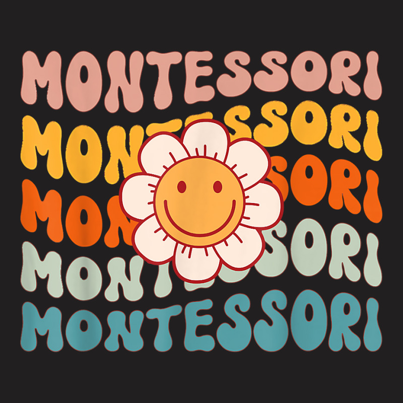 Montessori Teacher Daisy Colorful T Shirt T-shirt | Artistshot