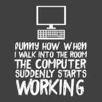 Funny Computer Starts Working Information Technology It Tee Vintage T-shirt | Artistshot