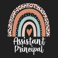 Assistant Principal Rainbow Leopard Heart Appreciation Ladies Polo Shirt | Artistshot