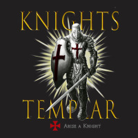 Knights Templar Christian Warrior Knight With The Faith Of The Lord Ou T-shirt | Artistshot