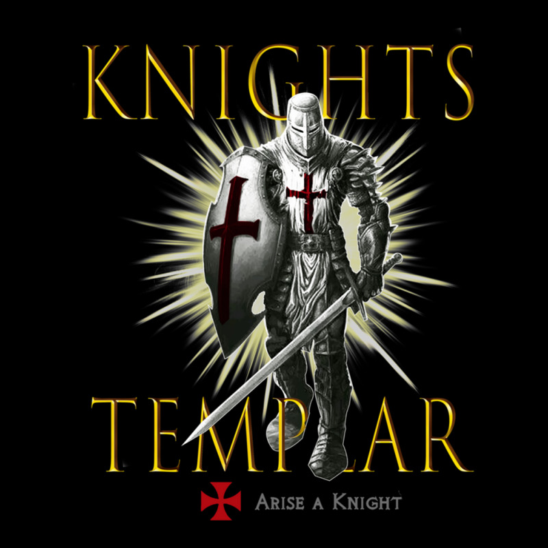 Knights Templar Christian Warrior Knight With The Faith Of The Lord Ou Men's Long Sleeve Pajama Set | Artistshot