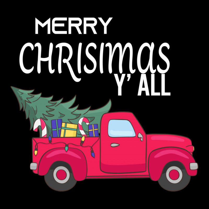 Merry Christmas Y'all Vintage Red Truck Xmas Farm Fresh Trees Watercol Toddler Sweatshirt by Alparslan | Artistshot