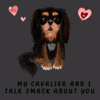 Cavalier King Charles Spaniel My Black And Tan Cavalier And I Talk Sma Ladies Curvy T-shirt | Artistshot