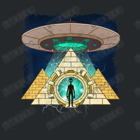 Ancient Astronaut Egyptian Pyramid Alien Conspiracy Theory Crewneck Sweatshirt | Artistshot