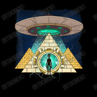 Ancient Astronaut Egyptian Pyramid Alien Conspiracy Theory Zipper Hoodie | Artistshot