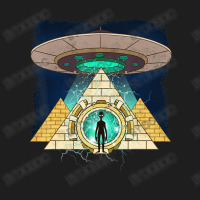 Ancient Astronaut Egyptian Pyramid Alien Conspiracy Theory Classic T-shirt | Artistshot