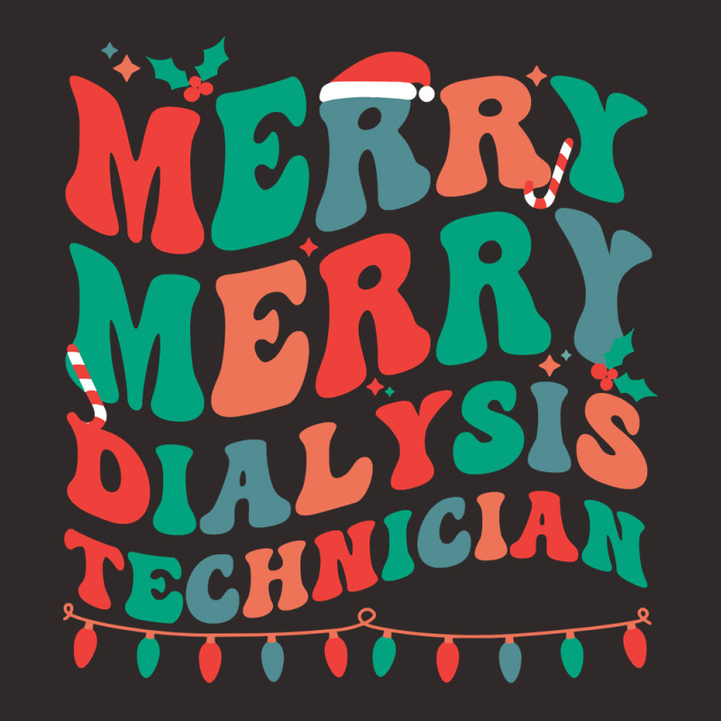 Merry Dialysis Technician Christmas Dialysis Tech Xmas Party Long Slee Racerback Tank by zhewezhopeshu | Artistshot