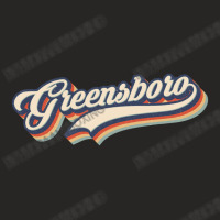 I Love Greensboro City Usa Retro Vintage Ladies Fitted T-shirt | Artistshot