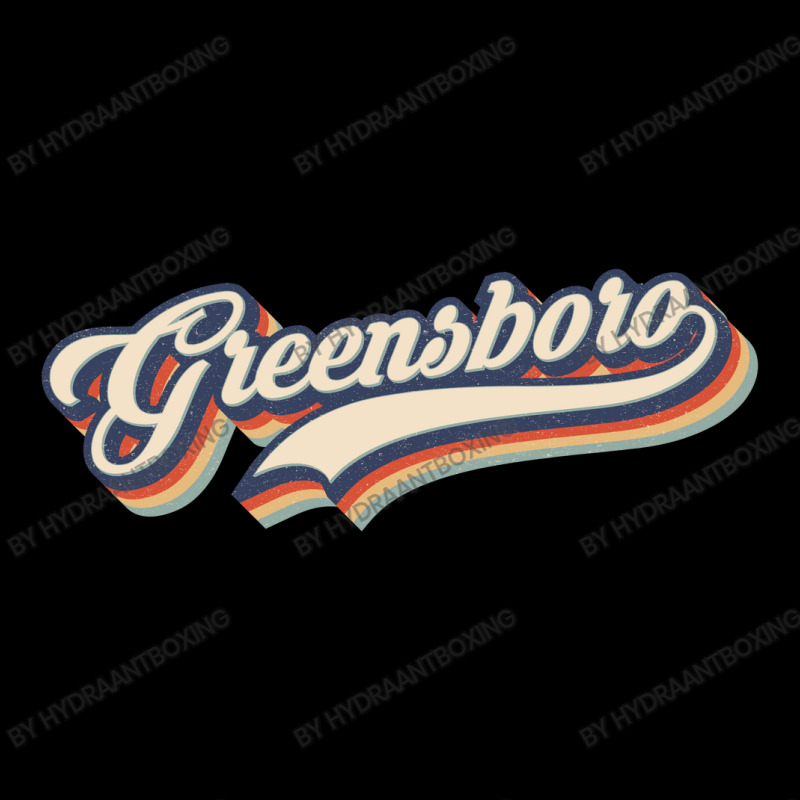 I Love Greensboro City Usa Retro Vintage Women's V-Neck T-Shirt by HydraAntBoxing | Artistshot