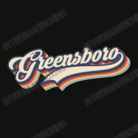 I Love Greensboro City Usa Retro Vintage Scorecard Crop Tee | Artistshot