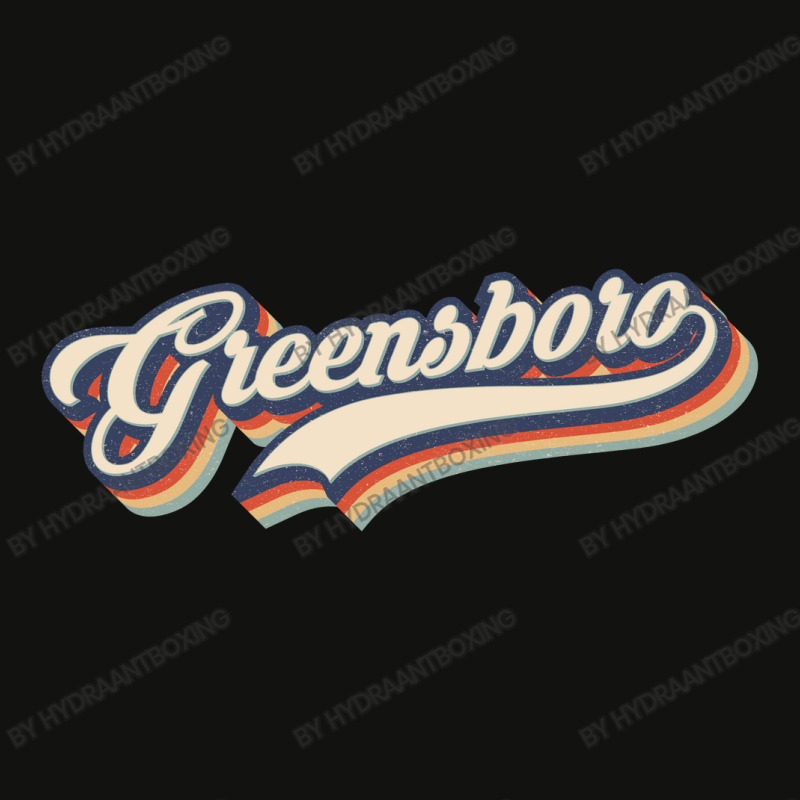 I Love Greensboro City Usa Retro Vintage Scorecard Crop Tee by HydraAntBoxing | Artistshot