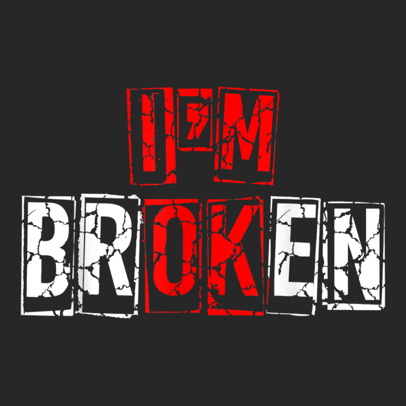 I'm Broken Shirt Invisible Illness I'm Ok Broken T Shirt Women's Pajamas Set by cm-arts | Artistshot