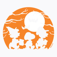 Peanuts  Halloween  Trick Or Treat Silhouettes T-shirt | Artistshot