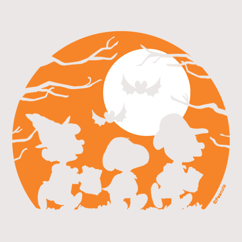 Peanuts  Halloween  Trick Or Treat Silhouettes Pocket T-shirt | Artistshot