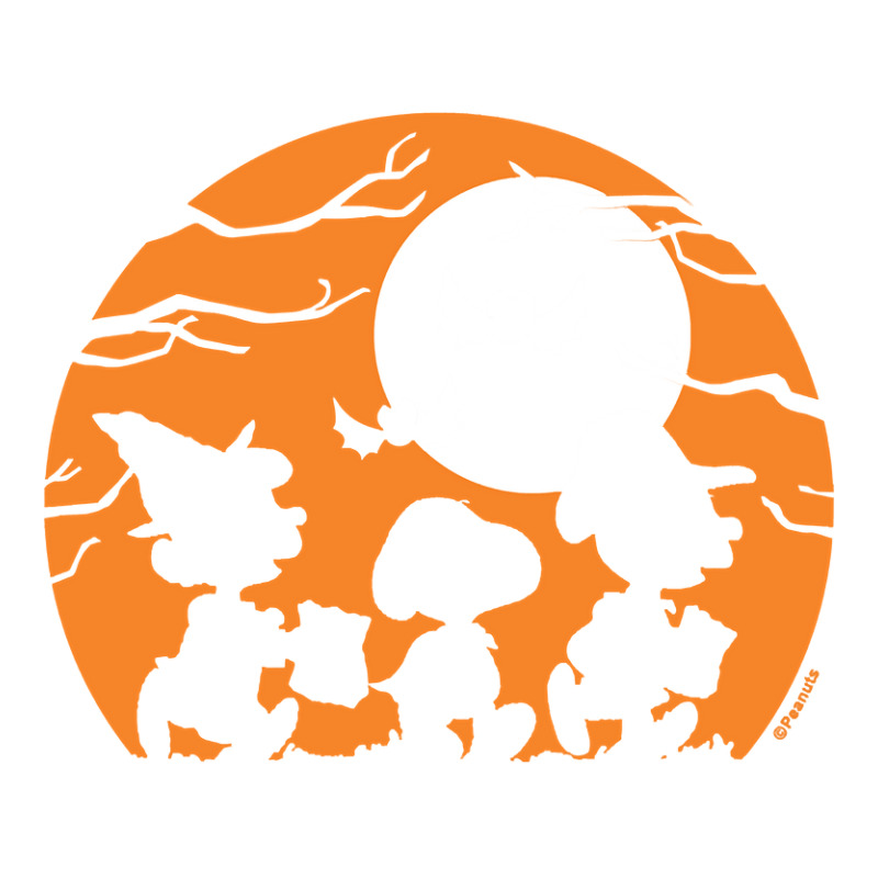 Peanuts  Halloween  Trick Or Treat Silhouettes Baby Tee | Artistshot