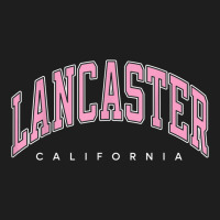 Lancaster California Ca Varsity Style Pink Text Classic T-shirt | Artistshot