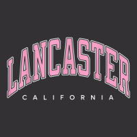 Lancaster California Ca Varsity Style Pink Text Vintage Short | Artistshot