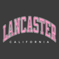 Lancaster California Ca Varsity Style Pink Text Men's Polo Shirt | Artistshot